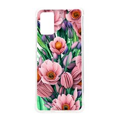 Azure Watercolor Flowers Samsung Galaxy S20plus 6 7 Inch Tpu Uv Case by GardenOfOphir