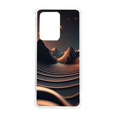 Ai Generated Swirl Space Design Fractal Light Art Samsung Galaxy S20 Ultra 6 9 Inch Tpu Uv Case