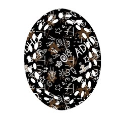 Background Pattern Graphic Beautiful Wallpaper Ornament (oval Filigree)