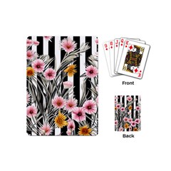 Assorted Watercolor Flowers Playing Cards Single Design (mini) by GardenOfOphir