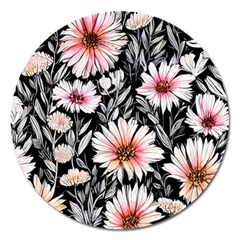 Bountiful Blossoms Magnet 5  (round) by GardenOfOphir