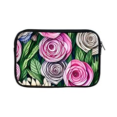 Breathtaking Bright Brilliant Watercolor Flowers Apple Ipad Mini Zipper Cases by GardenOfOphir