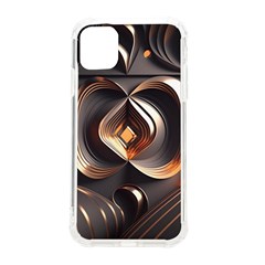 Ai Generated Swirls Space Design Fractal Light 3d Pattern Iphone 11 Tpu Uv Print Case