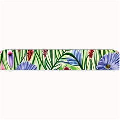 Celestial Watercolor Flower Small Bar Mat by GardenOfOphir