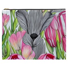 Budding And Captivating Cosmetic Bag (xxxl) by GardenOfOphir