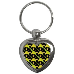 Background Graphic Decor Backdrop Design Art Key Chain (heart)