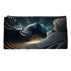 Ai Generated Swirl Space Design Fractal Light Pencil Case