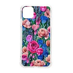 Bright And Brilliant Watercolor Flowers Iphone 11 Pro Max 6 5 Inch Tpu Uv Print Case by GardenOfOphir