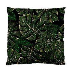 Monstera Plant Tropical Jungle Leaves Pattern Standard Cushion Case (one Side) by Ravend