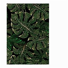 Monstera Plant Tropical Jungle Leaves Pattern Small Garden Flag (two Sides)