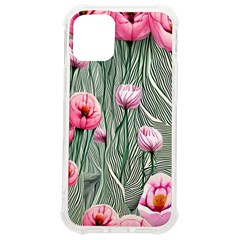 Pure And Radiant Watercolor Flowers Iphone 12 Mini Tpu Uv Print Case	 by GardenOfOphir