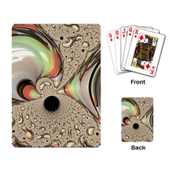 Fractal Background Pattern Texture Abstract Design Abstract Playing Cards Single Design (rectangle)