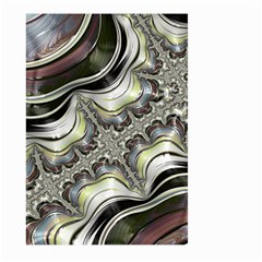 Fractal Background Pattern Texture Abstract Design Art Large Garden Flag (two Sides)