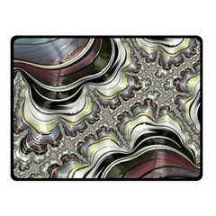 Fractal Background Pattern Texture Abstract Design Art Fleece Blanket (small)