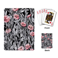 Luxurious Watercolor Flowers Playing Cards Single Design (rectangle) by GardenOfOphir