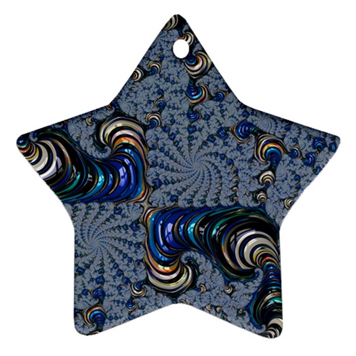 Fractal Background Pattern Texture Abstract Design Pattern Ornament (Star)