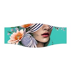 Whimsy Lady Combined Watercolor Flowers Stretchable Headband