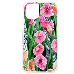 Classy Watercolor Flowers Iphone 12 Pro Max Tpu Uv Print Case by GardenOfOphir