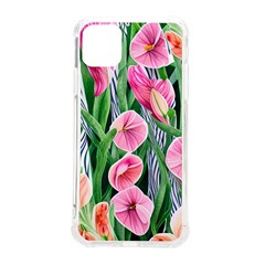 Classy Watercolor Flowers Iphone 11 Pro Max 6 5 Inch Tpu Uv Print Case by GardenOfOphir