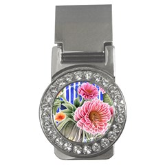 Choice Watercolor Flowers Money Clips (cz)  by GardenOfOphir