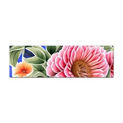 Choice Watercolor Flowers Sticker (bumper)