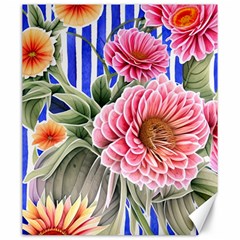 Choice Watercolor Flowers Canvas 20  X 24  by GardenOfOphir