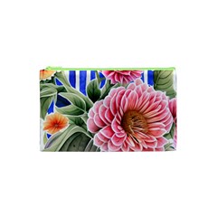 Choice Watercolor Flowers Cosmetic Bag (xs) by GardenOfOphir