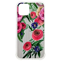 Cheerful Watercolor Flowers Iphone 12/12 Pro Tpu Uv Print Case by GardenOfOphir