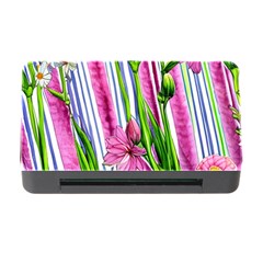 Cherished Blooms – Watercolor Flowers Botanical Memory Card Reader With Cf by GardenOfOphir