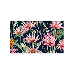 Choice And Creative Watercolor Flowers Sticker Rectangular (10 Pack) by GardenOfOphir