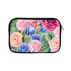 Cheerful Watercolor Flowers Apple Ipad Mini Zipper Cases by GardenOfOphir