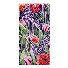 Charming Watercolor Flowers Shower Curtain 36  X 72  (stall)  by GardenOfOphir