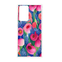 Celestial Watercolor Flowers Samsung Galaxy Note 20 Ultra Tpu Uv Case by GardenOfOphir