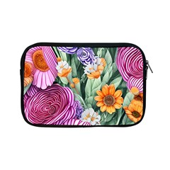 Captivating Watercolor Flowers Apple Ipad Mini Zipper Cases by GardenOfOphir