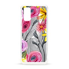 Darling And Dazzling Watercolor Flowers Samsung Galaxy S20 6 2 Inch Tpu Uv Case by GardenOfOphir