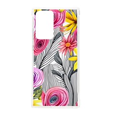 Darling And Dazzling Watercolor Flowers Samsung Galaxy Note 20 Ultra Tpu Uv Case by GardenOfOphir