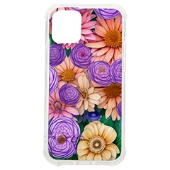 Exotic Tropical Botanical Flowers Pattern Iphone 12 Mini Tpu Uv Print Case	 by GardenOfOphir