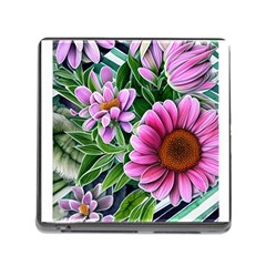 Bouquet Of Sunshine Memory Card Reader (square 5 Slot) by GardenOfOphir