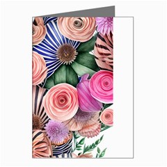 Boho Botanical Flowers Greeting Cards (Pkg of 8)