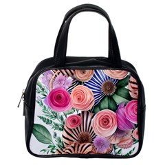 Boho Botanical Flowers Classic Handbag (One Side)