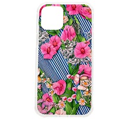 Vintage Botanical Flowers Iphone 12 Pro Max Tpu Uv Print Case by GardenOfOphir