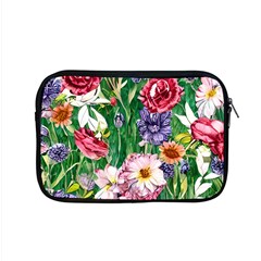 Vintage Tropical Flowers Apple Macbook Pro 15  Zipper Case by GardenOfOphir