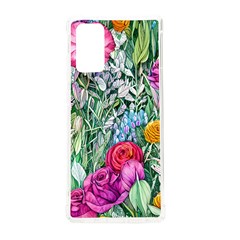 Cottagecore Tropical Flowers Samsung Galaxy Note 20 Tpu Uv Case by GardenOfOphir