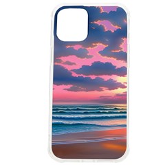 Sunset Over The Beach Iphone 12 Pro Max Tpu Uv Print Case by GardenOfOphir