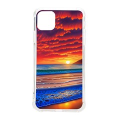 Sunset Over The Ocean Iphone 11 Pro Max 6 5 Inch Tpu Uv Print Case by GardenOfOphir