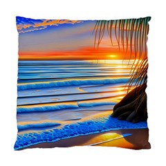 Tropical Sunset Standard Cushion Case (two Sides) by GardenOfOphir