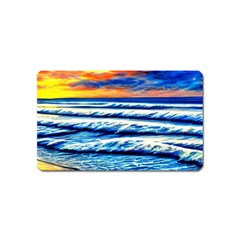 Sandy Beach Dreams Magnet (name Card) by GardenOfOphir