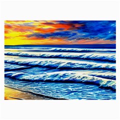 Sandy Beach Dreams Large Glasses Cloth