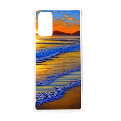 Waves Of Gold Samsung Galaxy Note 20 Tpu Uv Case by GardenOfOphir