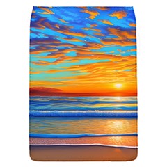 Golden Sunsets Over The Ocean Removable Flap Cover (s) by GardenOfOphir